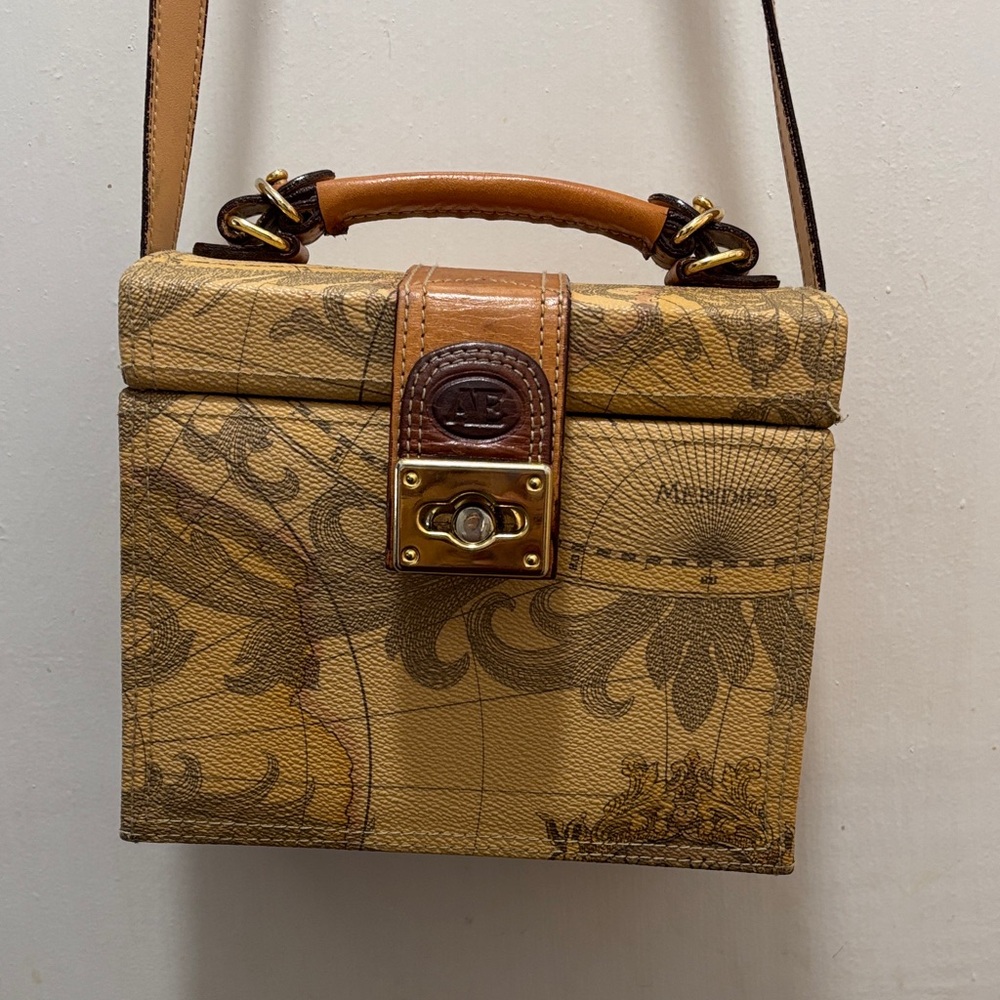 Chic Tan Mini Box Bag